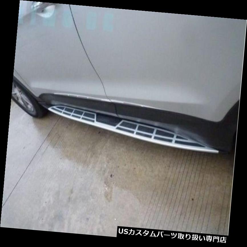 サイドステップ Hyundai Santa Fe Sport 2013-2017ランニングボードサイドステップバーN用アルミフィット Aluminium fit for Hyundai Santa Fe Sport 2013-2017 running board side step bar N 【並行輸入品】