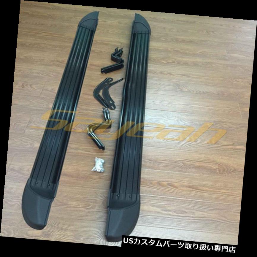 サイドステップ Toyota Hilux Revo 2015 2016 2017ランニングボードNerfバー用サイドステップフィット Side Step fit for Toyota Hilux Revo 2015 2016 2017 Running Board Nerf Bar 【並行輸入品】