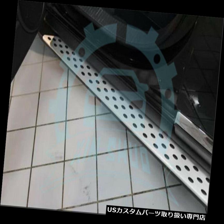 サイドステップ JEEP Compass 2011-2016アルミランニングボードサイドステップナーフバーB用 for JEEP Compass 2011-2016 Aluminium Running Boards Side Step Nerf Bar B 【並行輸入品】