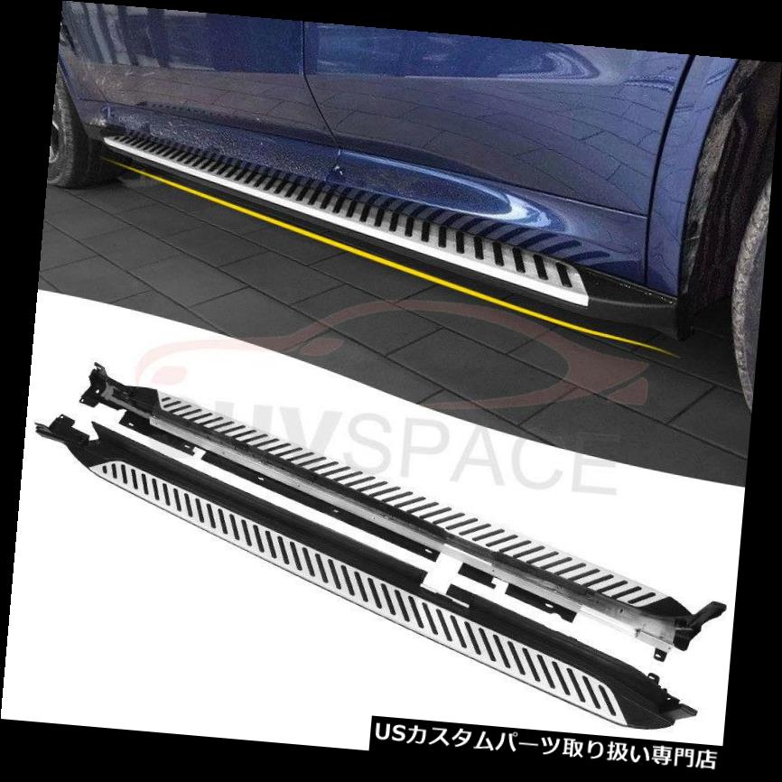 サイドステップ BMWのすべての新しいX3 2018 2019アルミランニングボードNerfバー用サイドステップフィット Side Step Fit For BMW All New X3 2018 2019 Aluminium Running Board Nerf Bar 【並行輸入品】