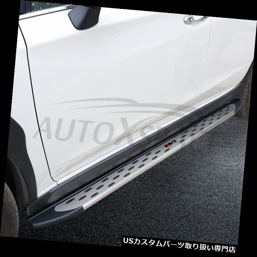 サイドステップ スバルのためのすべての新しいCrosstrek XV 2018サイドステップナーフバーランニングボード Fit for Subaru All New Crosstrek XV 2018 Side Step Nerf Bar Running Board 【並行輸入品】｜カスタムパーツ WORLD倉庫
