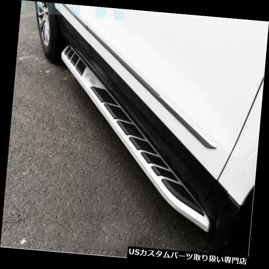 サイドステップ CADILLAC XT 5 2017クロスオーバーランニングボードサイドステップバー用ステンレス鋼 stainless steel for CADILAC XT5 2017 crossover running board side step bar 【並行輸入品】