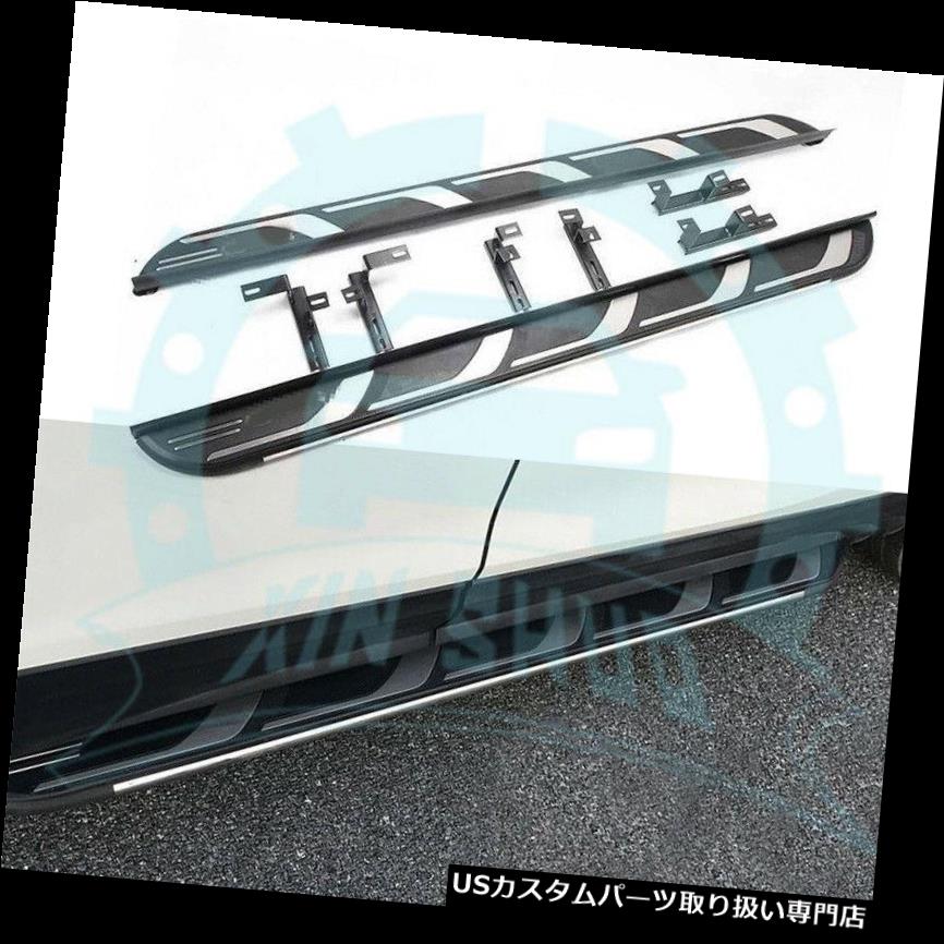 サイドステップ RAV4用固定サイドステップRAV 4 2016-2018 NerfバーランニングボードサイドステップB Fixed Side Step for RAV4 RAV 4 2016-2018 Nerf Bar Running Board Side Steps B 【並行輸入品】