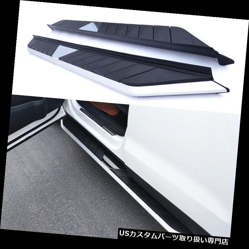 サイドステップ マツダCX-5 2012-16アルミフットランニングボードステップボード実用フィッティング用 For Mazda CX-5 2012-16 Aluminum Foot Running Board Step Board Practical Fitting 【並行輸入品】