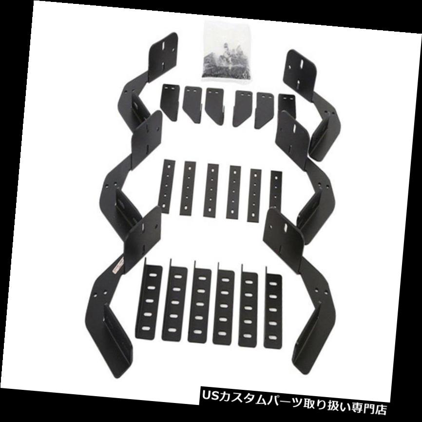 サイドステップ ディージーDZ15336ラフステップランニングボードブラケットは13-18 1500 2500 3500に適合 Dee Zee DZ15336 Rough Step Running Board Bracket Fits 13-18 1500 2500 3500 【並行輸入品】