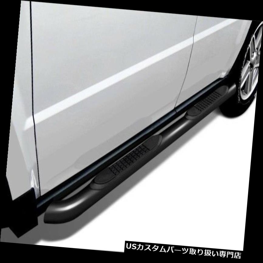サイドステップ 19 20 Silverado Sierra Crew 1500ブラック3 \