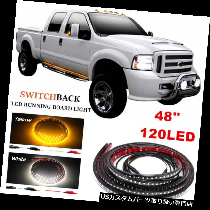 サイドステップ シボレーダッジGMCフォードトラッククルーキャブ用ランニングボード/サイドステップLEDライトキット Running Board/ Side Step LED Light kit, For Chevy Dodge GMC Ford Trucks Crew Cab 【並行輸入品】