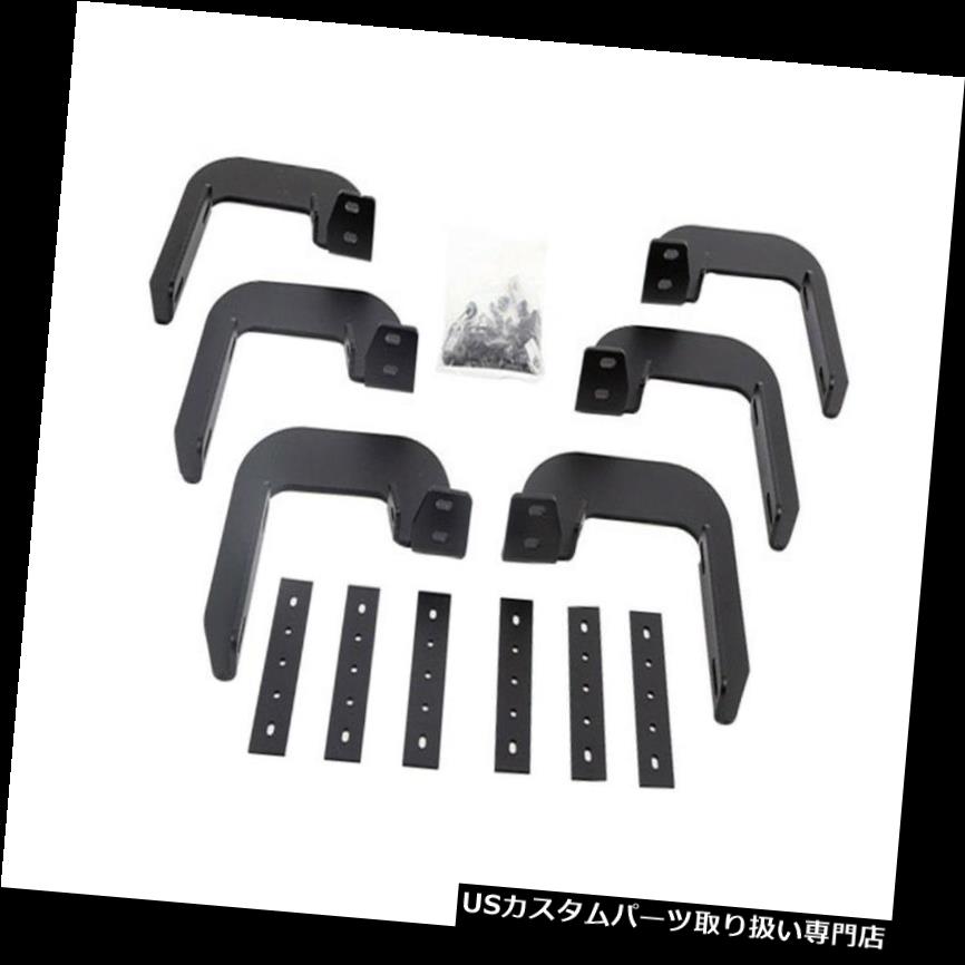 サイドステップ ディージーDZ15325ラフステップランニングボードブラケットフィット09-14 F-150 Dee Zee DZ15325 Rough Step Running Board Bracket Fits 09-14 F-150 【並行輸入品】