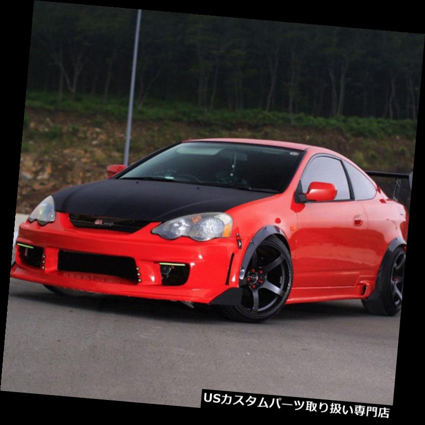 Universal Car Autos Fender Wheel Arches Flare extension flares wide 4 arches set