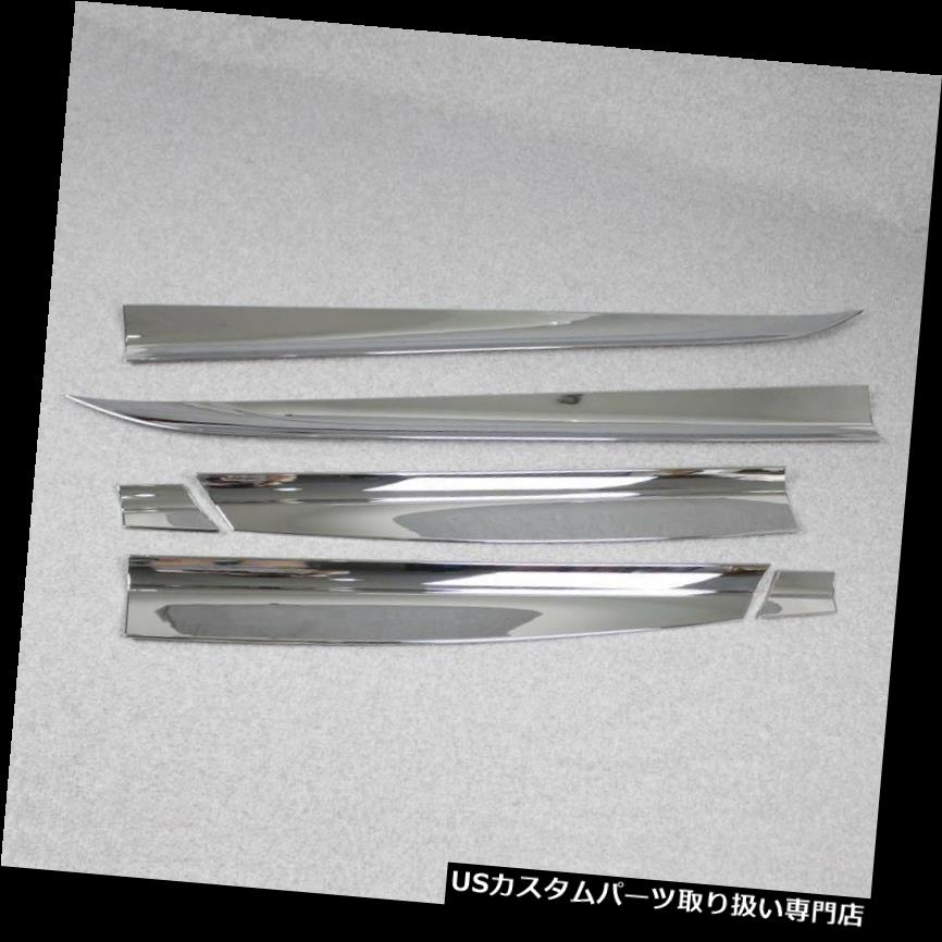 クロームカバー メッキカバー ホンダ10thアコード2018クロームボディサイドモールディングドアガードカバートリム用 For Honda 10th Accord 2018 Chrome Body Side Molding Door Guard Cover Trim 【並行輸入品】