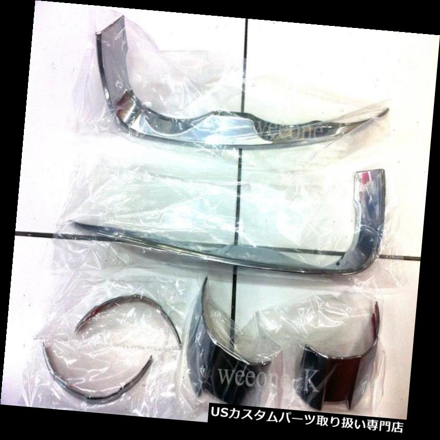 クロームカバー メッキカバー CHEVROLET SONIC HATCHBACK 5DRのクロムヘッドライトカバートリムの使用2012 - 2015 CHROME HEADLIGHT COVER TRIM USE FOR CHEVROLET SONIC HATCHBACK 5DR 2012 - 2015 【並行輸入品】