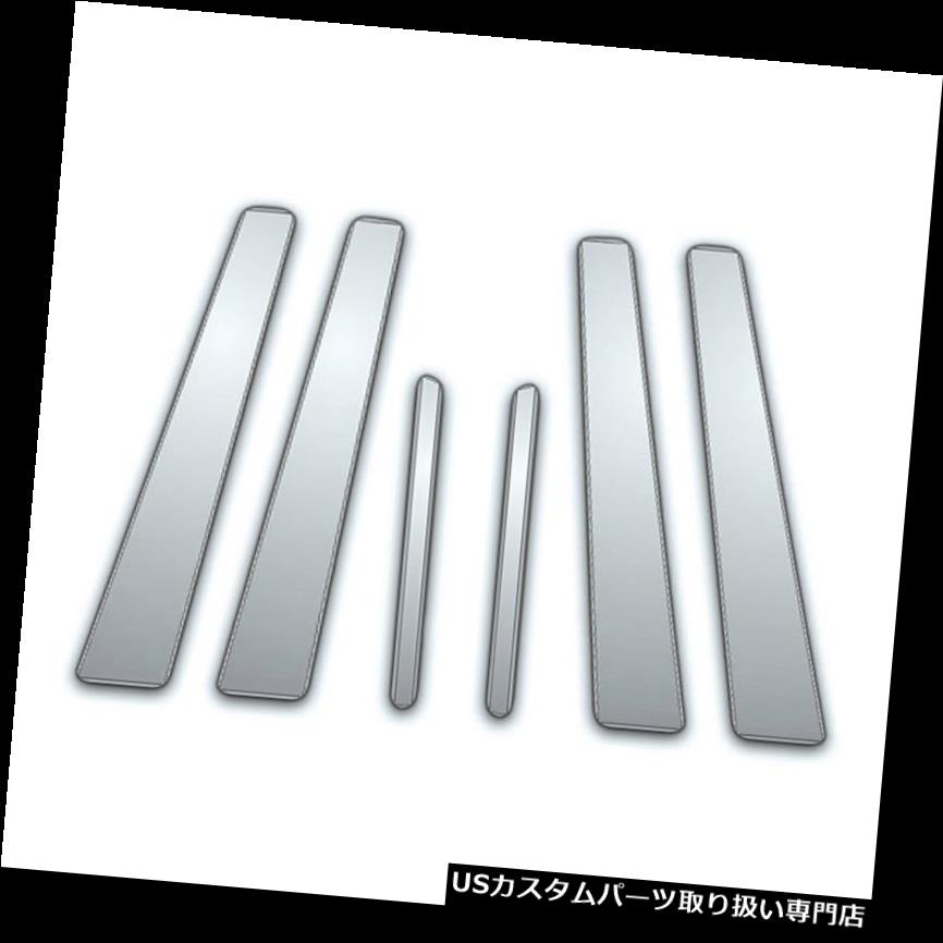 クロームカバー メッキカバー 03-09トヨタ4ランナー用6Pcクロームピラーサイドカバー 6Pc Chrome Pillar Side Covers for 03-09 Toyota 4 Runner 【並行輸入品】