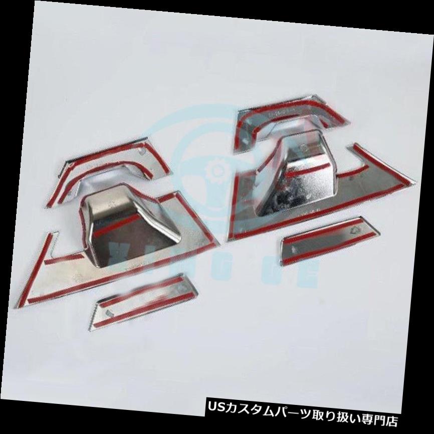 クロームカバー メッキカバー トヨタCHR 2016-2017のための12個入りクロームフロント＆リアドアハンドルボウルカバートリム 12pcs Chrome Front&Rear Door Handle Bowl Cover Trim For Toyota CHR 2016-2017 【並行輸入品】