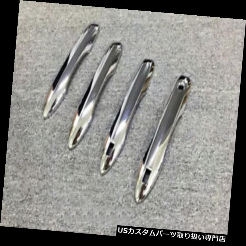 クロームカバー メッキカバー トヨタカムリ2018のための4PCS ABSクロムサイドドアハンドルカバートリムの決定 4PCS ABS Chrome Side Door Handle Cover Trim Decision For TOYOTA CAMRY 2018 【並行輸入品】