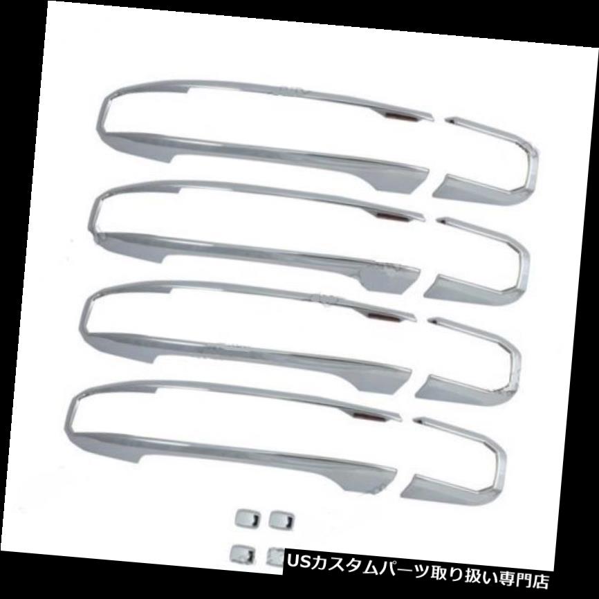 クロームカバー メッキカバー 2015-2017 18郊外シルバラードタホユーコンシエラドアハンドルカバークロームLTZ 2015-2017 18 Suburban Silverado Tahoe Yukon Sierra Door handle Cover Chrome LTZ 【並行輸入品】