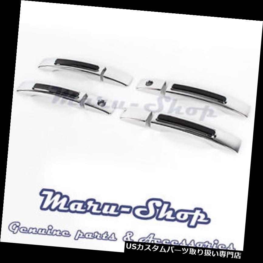 クロームカバー メッキカバー 12?Ssangyong Actyon Sports / Tradie用クロームドアハンドルキャッチカバートリム Chrome Door Handle Catch Cover Trim for 12~ Ssangyong Actyon Sports/Tradie 【並行輸入品】