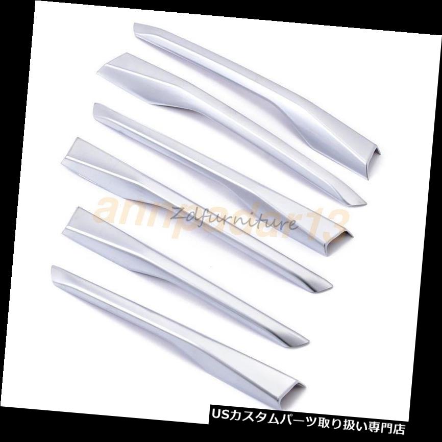クロームカバー メッキカバー キャデラックXT 5 2016 2017クロームカバートリムアクセサリー6x用フロントフォグランプランプ Front Fog Light Lamp For Cadillac XT5 2016 2017 Chrome Cover Trim Accessories 6x 【並行輸入品】