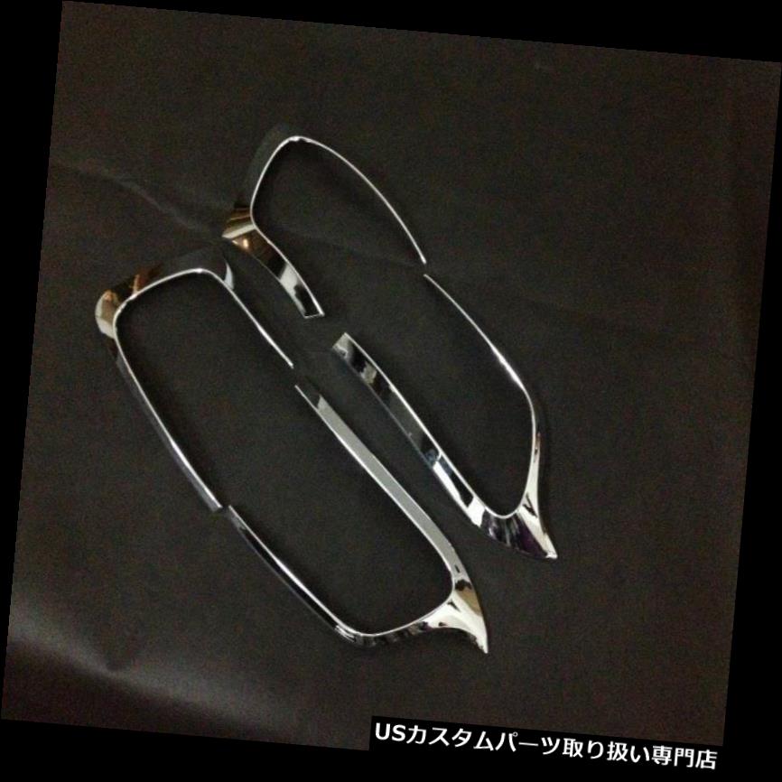 クロームカバー メッキカバー 4PCS ABSクロームリアテールランプライトガーニッシュカバージープチェロキー2014-2018 4PCS ABS Chrome Rear Tail Lamp Light Garnish Cover For Jeep Cherokee 2014-2018 【並行輸入品】｜カスタムパーツ WORLD倉庫