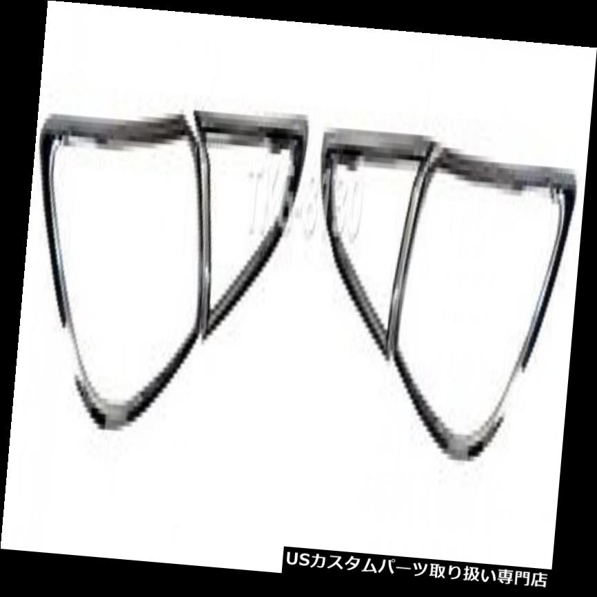 クロームカバー メッキカバー MAZDA 2 5DR HATCHBACK 2015 - 2017のクロームテールライトカバートリム用途 CHROME TAIL LIGHTS COVER TRIM USE FOR MAZDA 2 5DR HATCHBACK 2015 - 2017 【並行輸入品】