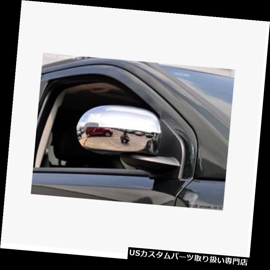 クロームカバー メッキカバー ABSクロムバックサイドドアミラーカバージープコンパス2011 - 15用トリム ABS Chrome Rearview Side Door Mirrors Cover Trim for JEEP COMPASS 2011 - 15 【並行輸入品】