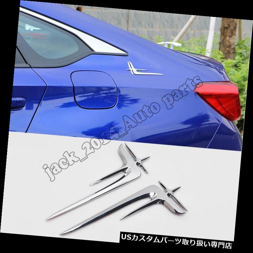 クロームカバー メッキカバー ABSクロムエアーベントフードインテークフェンダーカバートリムフィットホンダアコード第10回2018年 ABS Chrome Air Vent Hood Intake Fender Cover Trim Fit for Honda Accord 10th 2018 【並行輸入品】｜カスタムパーツ WORLD倉庫