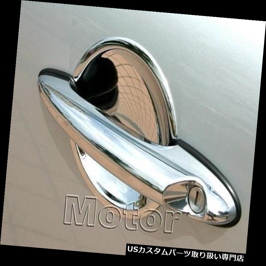 クロームカバー メッキカバー 米国の売り手クロームドアハンドルバケットカバー5ドアのミニクーパーF55 2014用x 4 US Seller CHROME Door Handle Bucket Covers x4 for MINI Cooper F55 2014 ON 5-Door 【並行輸入品】