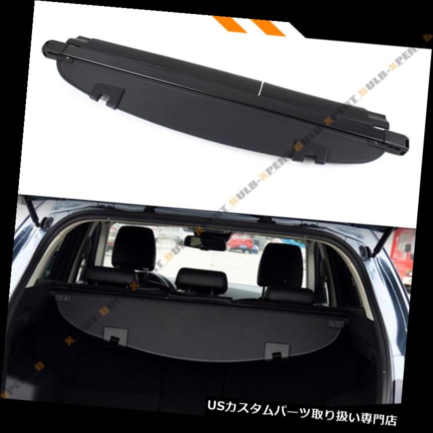 リアーカーゴカバー 2017-18マツダCX5格納式トランク貨物カバー荷物シェードシールド - ブラック For 2017-18 Mazda CX5 Retractable Trunk Cargo Cover Luggage Shade Shield-Black 【並行輸入品】