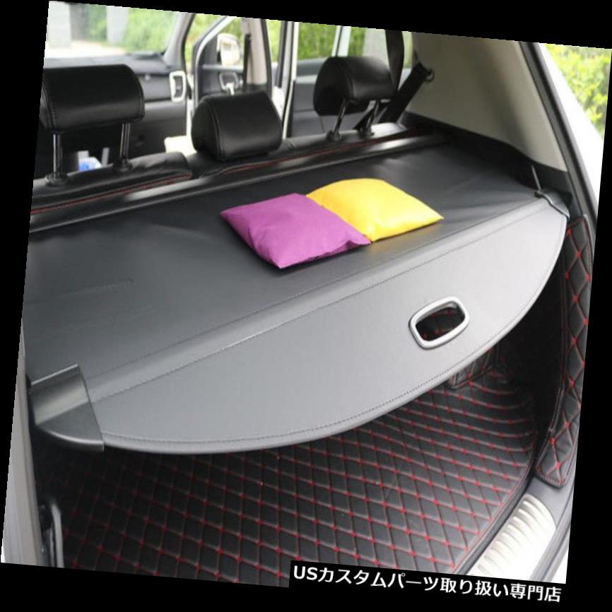 リアーカーゴカバー Kia Sportage 2016 2017ブラックリトラクタブルリアカーゴカバープロテクターGENUINE For Kia Sportage 2016 2017 Black Retractable Rear Cargo Cover Protector GENUINE 【並行輸入品】