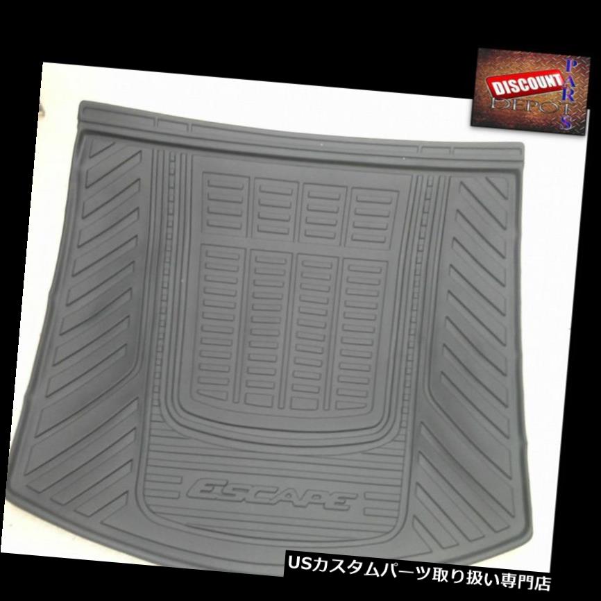 リアーカーゴカバー 2016エスケープフォードラバーブラックリアカーゴエリアプロテクタートレイライナーカバー2017 2016 Escape Ford Rubber Black Rear Cargo Area Protector Tray Liner Cover 2017 【並行輸入品】