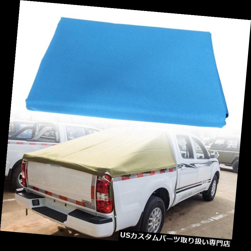リアーカーゴカバー 2.2m x 1.6mの青い防水トラックの貨物頑丈な車のベッドのトレーラーの後部カバー 2.2m x 1.6m Blue Waterproof Truck Cargo Heavy Duty Car Bed Trailers Rear Cover 【並行輸入品】