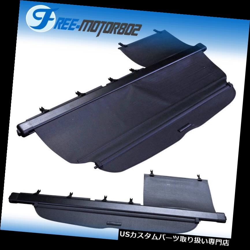 リアーカーゴカバー フィット07-11ホンダCRV CR-V格納式リアカーゴトランクカバーブラックOEスタイル Fit 07-11 Honda CRV CR-V Retractable Rear Cargo Trunk Cover Black OE Style 【並行輸入品】