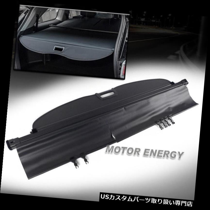 リアーカーゴカバー 14-17トヨタハイランドリトラクタブルトランク荷台カバーシェードシールドブラック 14-17 TOYOTA HIGHLANDER RETRACTABLE TRUNK CARGO LUGGAGE COVER SHADE SHIELD BLACK 【並行輸入品】