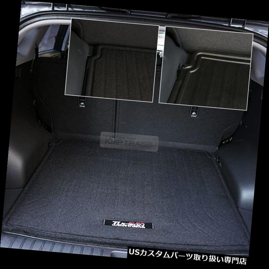 リアーカーゴカバー ヒュンダイ2016-2018ツーソン用リアトランク貨物カバーフロアマット防水ブラック Rear Trunk Cargo Cover Floor Mat Waterproof Black for HYUNDAI 2016-2018 Tucson 【並行輸入品】