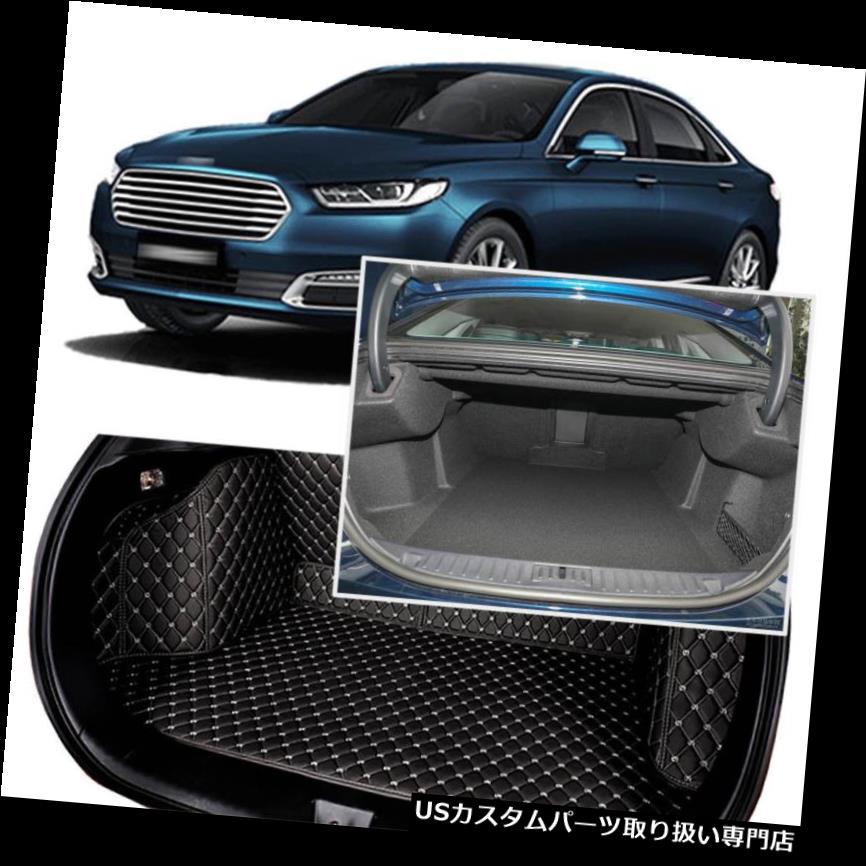 リアーカーゴカバー 黒後部トランクカバー貨物マットシート＆フロアプロテクターフォードトーラス2016-2018 Black Rear Trunk Cover Cargo Mats Seat&Floor Protector For Ford Taurus 2016-2018 【並行輸入品】 53,592円