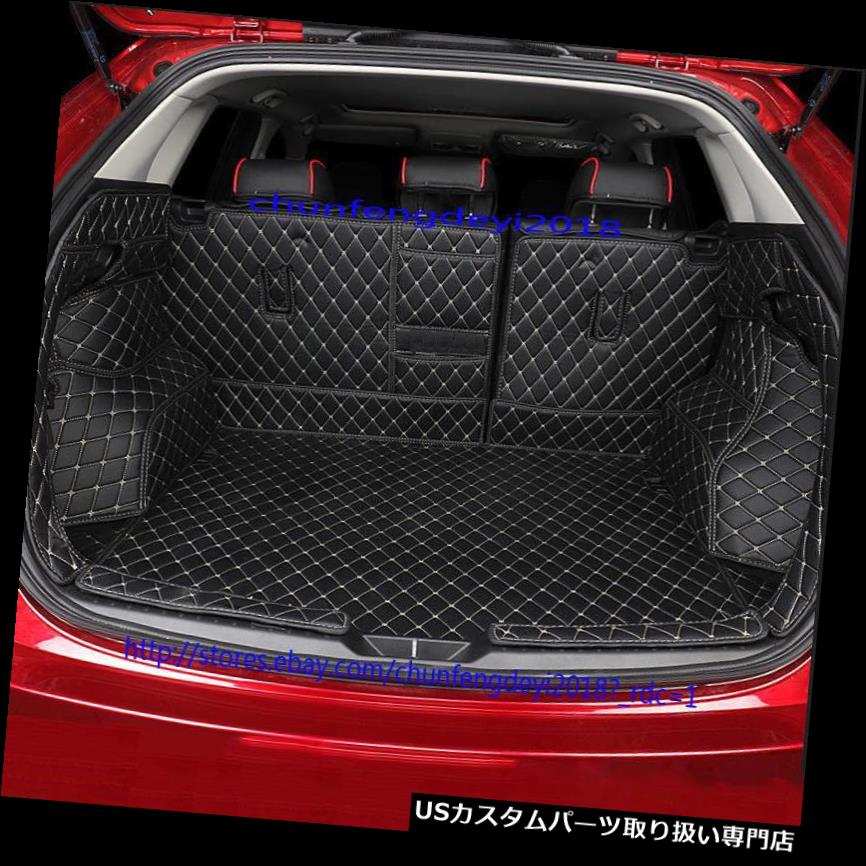 リアーカーゴカバー マツダCX-5 2017 2018用リアトランク貨物ライナープロテクターシートバックカバー Rear Trunk Cargo Liner Protector Seat Back Cover For Mazda CX-5 2017 2018 【並行輸入品】