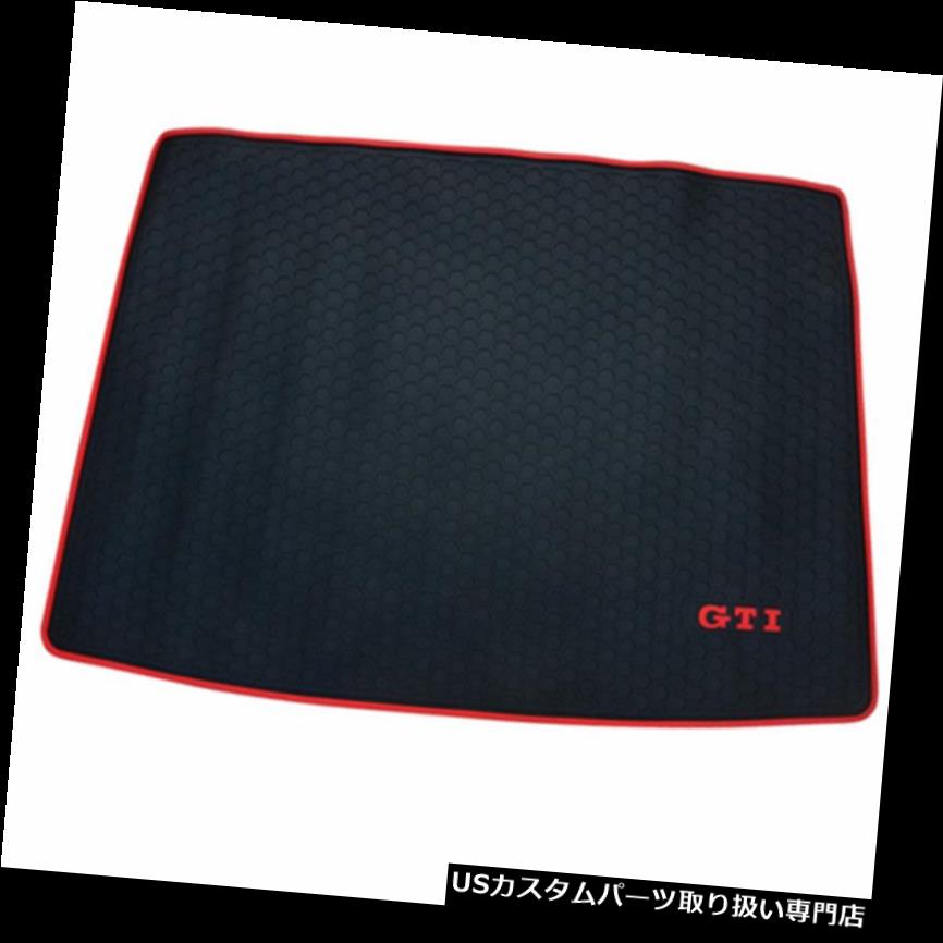 リアーカーゴカバー フォルクスワーゲンGTI 6 09-2013用ゴム製リアトランク貨物ライナートランクフロアマットカバー Rubber Rear Trunk Cargo Liner Trunk Floor Mat Cover For Volkswagen GTI 6 09-2013 【並行輸入品】