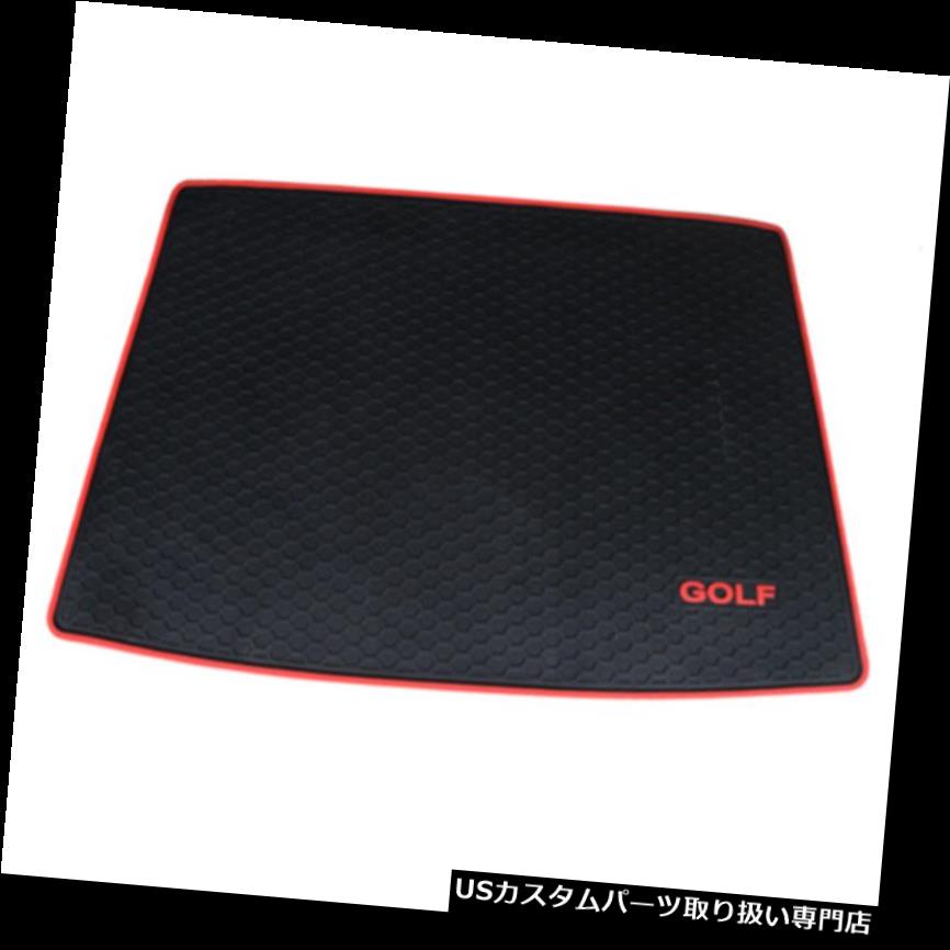 リアーカーゴカバー フォルクスワーゲンゴルフ6 10-13のためのゴム製後部トランクの貨物はさみ金のトランクフロアマットカバー Rubber Rear Trunk Cargo Liner Trunk Floor Mat Cover For Volkswagen Golf 6 10-13 【並行輸入品】