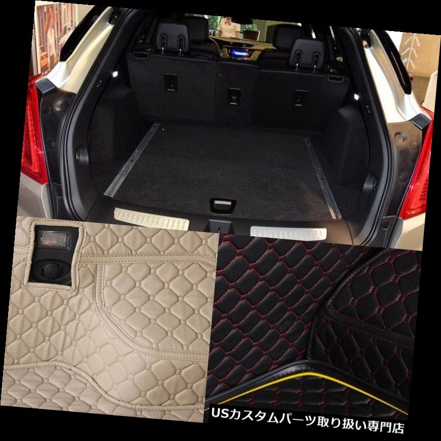 リアーカーゴカバー キャデラックXT 5用PUレザーリアトランクカーゴライナープロテクターマットシートバックカバー PU Leather Rear Trunk Cargo Liner Protector Mat Seat Back Cover For Cadillac XT5 【並行輸入品】
