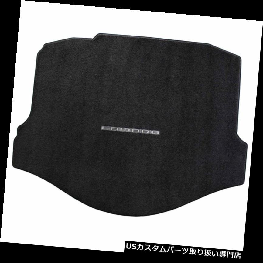 リアーカーゴカバー 2010-2015カマロクーペエボニーブラックウルティマットリアトランクカーゴマット - CAMAROロゴ 2010-2015 Camaro Coupe Ebony Black Ultimat Rear Trunk Cargo Mat - CAMARO Logo 【並行輸入品】