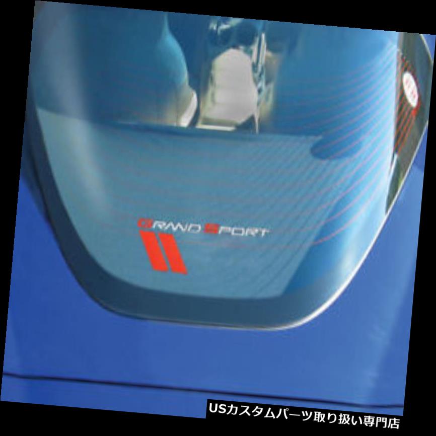 リアーカーゴカバー 2005-2013コルベットリアウィンドウカーゴシェードラゲッジカバークーペブラックw / GSロゴ 2005-2013 Corvette Rear Window Cargo Shade Luggage Cover Coupe Black w/ GS Logo 【並行輸入品】