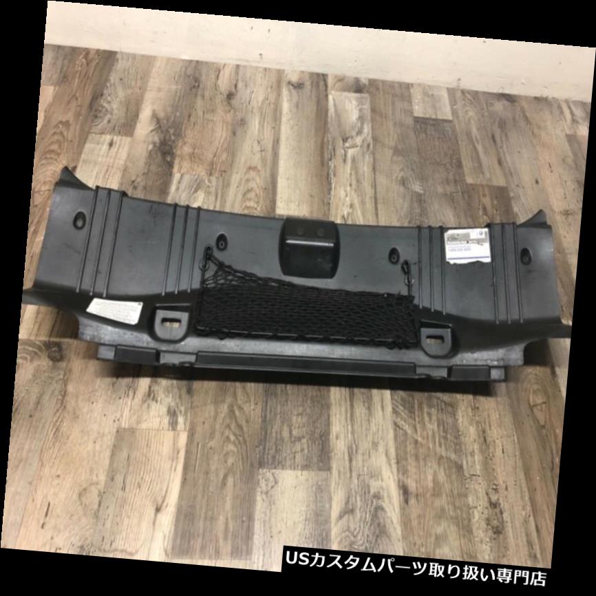 リアーカーゴカバー BMW E63 650I COUPEリアトランクカーゴシルビルカバーパネルトリムブラックOEM？ BMW E63 650I COUPE REAR TRUNK CARGO PLASTIC SILL COVER PANEL TRIM BLACK OEM ? 【並行輸入品】