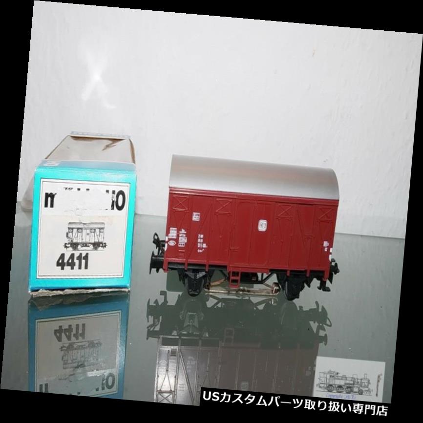 リアーカーゴカバー M rklin4411、貨物車用リアライトDbゲージH0付き貨物ワゴン M?rklin 4411, Freight Car Covered Cargo Wagon with Rear Light Db Gauge H0 【並行輸入品】
