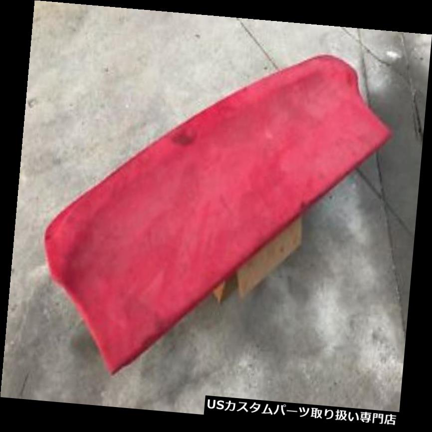 リアーカーゴカバー 中古94-01 Acura Integra 2ドアクーペリアカーゴカバー。 カスタムレッドフェイクスエード Used 94-01 Acura Integra 2 door coupe rear cargo cover. Custom red faux suede 【並行輸入品】