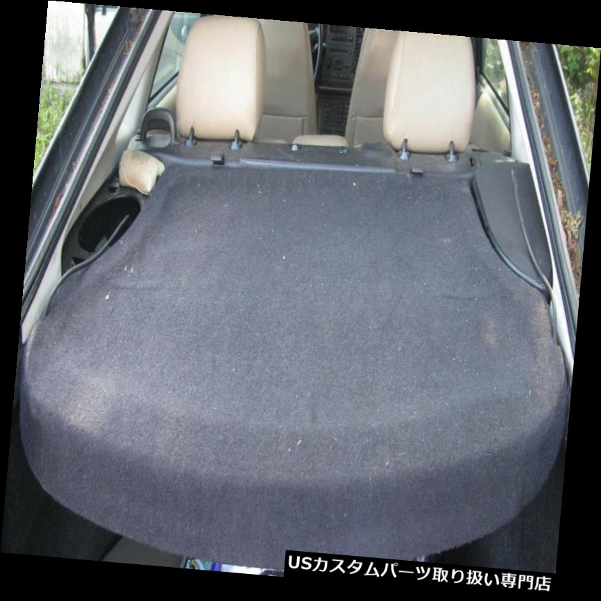 リアーカーゴカバー 1999-2002サーブ9-3ハッチバック後部貨物カバー棚黒本物のOEM 1999-2002 Saab 9-3 Hatchback Rear Cargo Cover Shelf Black Genuine OEM 【並行輸入品】