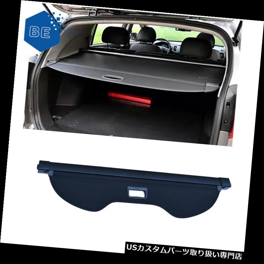 リアーカーゴカバー フォードエスケープ2013-18用トランクフィットカーゴカバーセキュリティトランクシェードシールドブラック Fit for Ford Escape 2013-18 Trunk Cargo Cover Security Trunk Shade Shield Black 【並行輸入品】