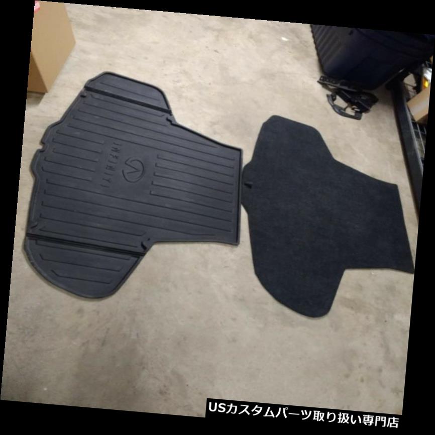 リアーカーゴカバー 2014-2017 INFINITI Q50リアトランクカーゴカバーカーペット＆amp; A ラバーフロアマット6295 2014-2017 INFINITI Q50 REAR TRUNK CARGO COVER CARPET & RUBBER FLOOR MAT 6295 【並行輸入品】 46,926円