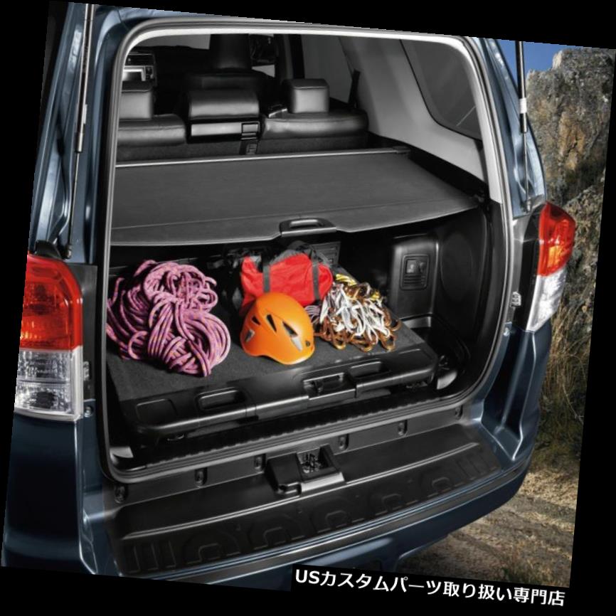 リアーカーゴカバー GENUINE TOYOTA 2010-2018 4ランナー引き込み式貨物トランクトノーカバーFEO NEW GENUINE TOYOTA 2010-2018 4Runner Retractable Cargo Trunk Tonneau Cover FEO NEW 【並行輸入品】