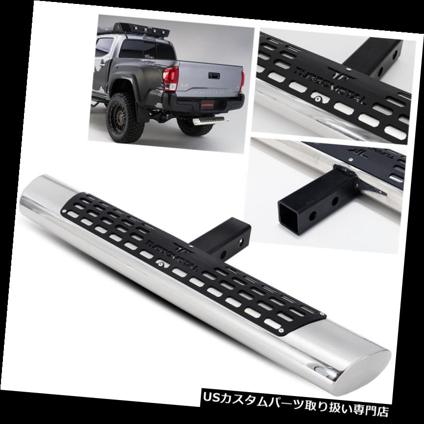 【楽天市場】リアステップバンパー トラック/ピックアップ/ S UV 2 "レシーバー用32" / 5 "オーバルチューブクロームリアバンパー