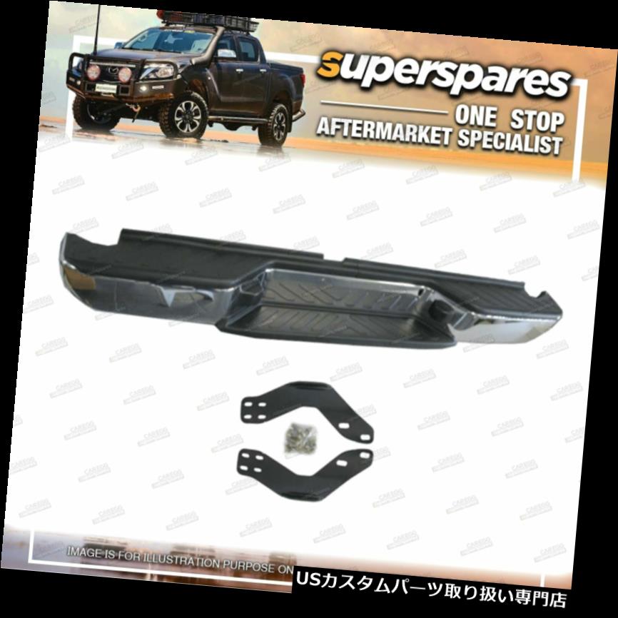 リアステップバンパー ブラケット12 / 2005-2015で建てられた日産ナバラD40タイのための後部ステップバー Rear Step Bar for Nissan Navara D40 Thai Built With Brackets 12/2005-2015 【並行輸入品】