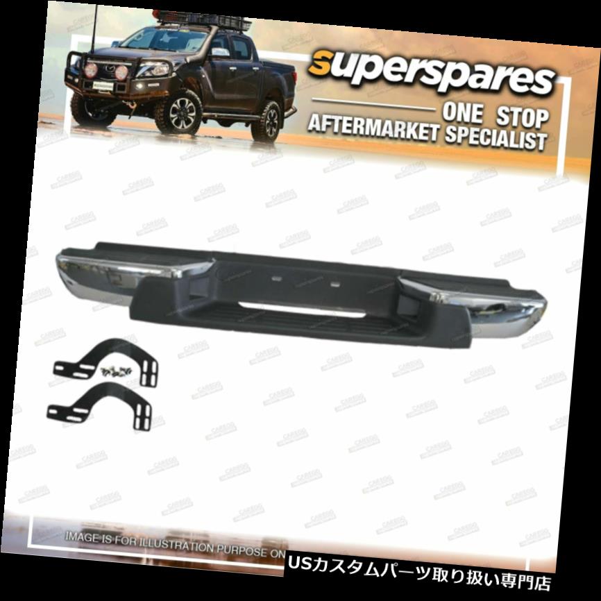 リアステップバンパー Holden Rodeo RA 03 / 2003-12 / 200に合わせたリアクロームステップバー 6 Rear Chrome Step Bar to suit Holden Rodeo RA 03/2003-12/2006 【並行輸入品】